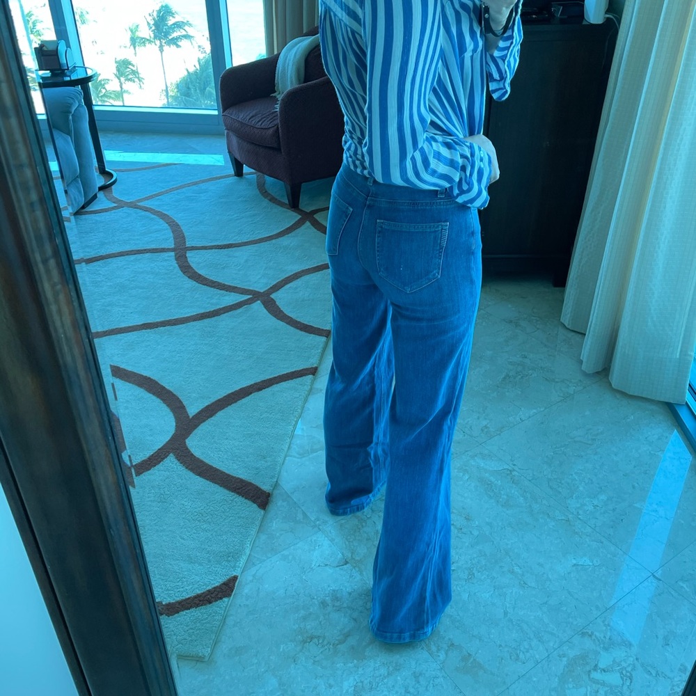 Page wide leg jeans